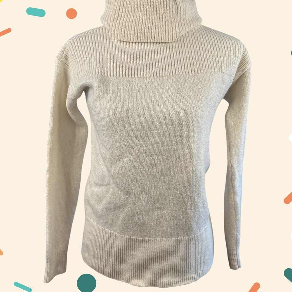 Elegant Cream Women's Sweater